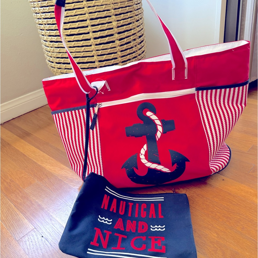 Nautical Tote !! NWOTs